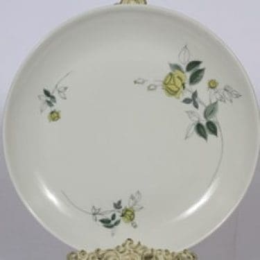 Arabia Julia vati, suunnittelija , suuri, käsinmaalattu, kukka-aihe