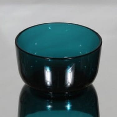 Nuutajärvi 5577 kulho, turkoosi, suunnittelija Saara Hopea,