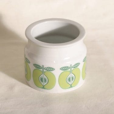 Arabia Pomona purnukka, omena, suunnittelija Raija Uosikkinen, omena