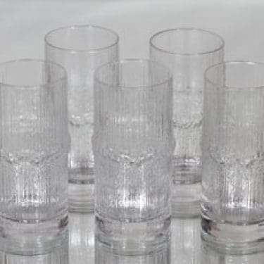 Iittala Niva lasit, 20 cl, 5 kpl, suunnittelija Tapio Wirkkala, 20 cl