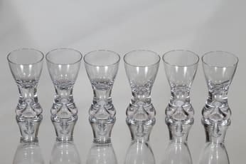 Iittala Tapio snapsilasit, 4 cl, 6 kpl, suunnittelija Tapio Wirkkala, 4 cl