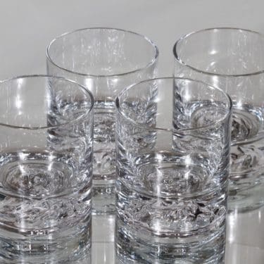 Nuutajärvi Himalaja viskilasit, 30 cl, 4 kpl, suunnittelija Björn Weckström, 30 cl