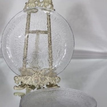 Iittala Solaris lautaset, matala, 4 kpl, suunnittelija Tapio Wirkkala, matala, suuri