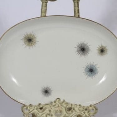 Arabia Jupiter vati, suunnittelija Raija Uosikkinen, soikea, serikuva