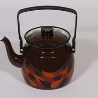 Finel Liekki kahvipannu, 1 l, suunnittelija Raija Uosikkinen, 1 l, serikuva