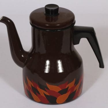 Finel Liekki kahvipannu, 1.5 l, suunnittelija Raija Uosikkinen, 1.5 l, serikuva