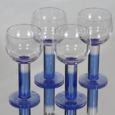 Nuutajärvi Mondo viinilasit, 20 cl, 4 kpl, suunnittelija Kerttu Nurminen, 20 cl