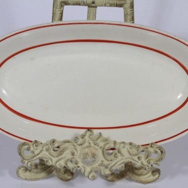 Arabia Laila vati, suunnittelija , pieni, raitakoriste