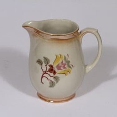 Arabia kukkakuvio kaadin, 0.5 l, suunnittelija , 0.5 l, pieni, siirtokuva, lysterifondi