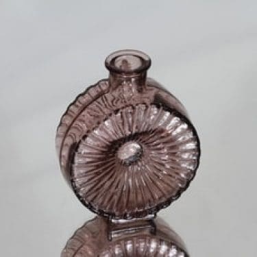 Riihimäen lasi Aurinkopullo koristepullo, koko ¼, suunnittelija Helena Tynell, koko ¼, pieni