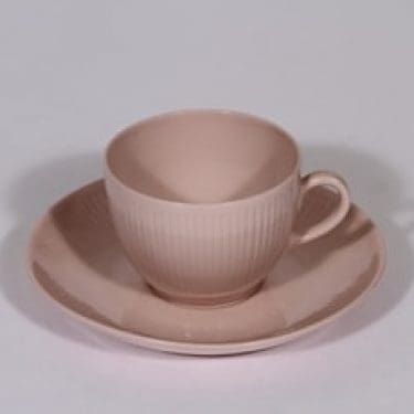 Arabia Sointu kahvikuppi, rosa, suunnittelija Kaj Franck,