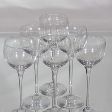 Nuutajärvi Aurora punaviinilasit, 24 cl, 6 kpl, suunnittelija Heikki Orvola, 24 cl