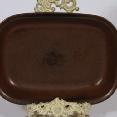 Arabia Ruska kulho, ruskea lasite, suunnittelija ,