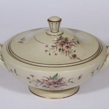 Arabia Maire liemikulho, suunnittelija , siirtokuva, kukka-aihe