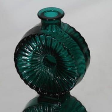 Riihimäen lasi Aurinkopullo koristepullo, koko ¼, suunnittelija Helena Tynell, koko ¼, pieni