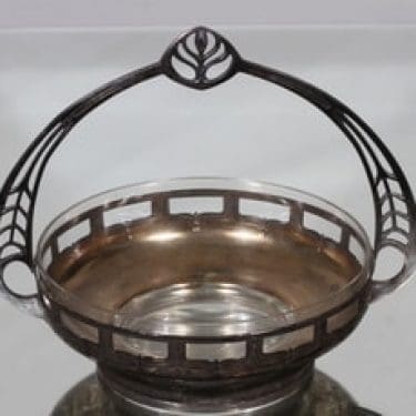 kulho, suunnittelija , hiottu, alpakkakori, jugend