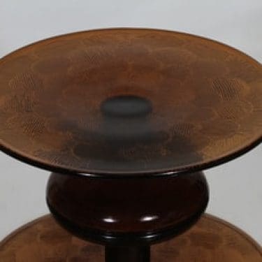 Nuutajärvi Miranda vati, jalallinen, suunnittelija Heikki Orvola, jalallinen