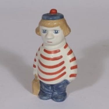 Arabia figuuri, Tuutikki, suunnittelija Tuulikki Pietilä, Tuutikki, käsinmaalattu, signeerattu