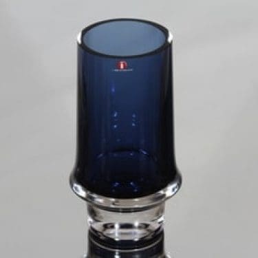 Iittala 3581 maljakko, signeerattu, suunnittelija Tapio Wirkkala, signeerattu