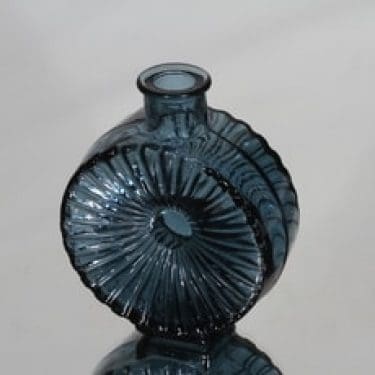 Riihimäen lasi 1394 koristepullo, koko ¼, suunnittelija Helena Tynell, koko ¼, pieni