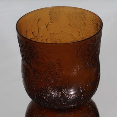 Nuutajärvi Fauna kulho, 2 l, suunnittelija Oiva Toikka, 2 l