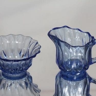 Karhula sokerikko ja kermakko, sininen, suunnittelija ,