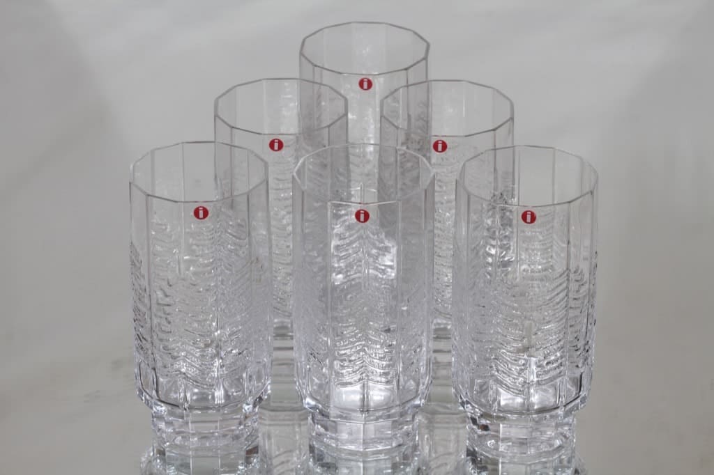 Iittala Kuusi lasit, 35 cl, 6 kpl, suunnittelija Jorma Vennola, 35 cl