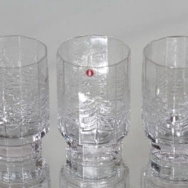 Iittala Kuusi lasit, 22 cl, 3 kpl, suunnittelija Jorma Vennola, 22 cl