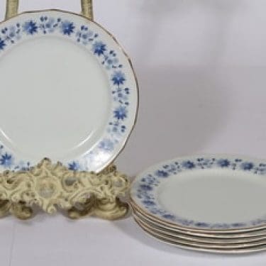 Arabia Fenno lautaset, 6 kpl, suunnittelija , pieni, serikuva