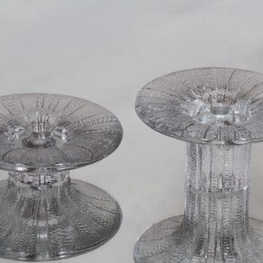 Iittala Bolero candlesticks, different sizes, 2 pcs, designer Timo Sarpaneva
