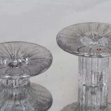 Iittala Bolero candlesticks, different sizes, 2 pcs, designer Timo Sarpaneva