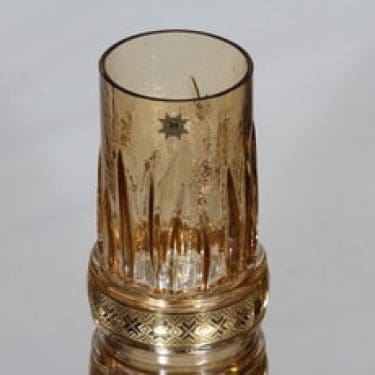 Humppila maljakko, signeerattu, suunnittelija Eino Vänni, signeerattu, kullattu vanne