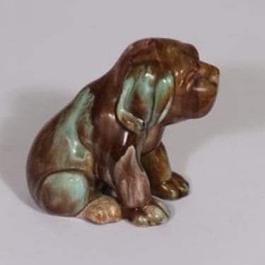 Kupittaan savi 360 eläinfiguuri, suunnittelija Valentina Modig, valulasite, signeerattu