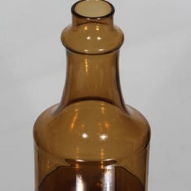 Nuutajärvi Kukkopullo taide-esine, signeerattu, suunnittelija Kaj Franck, signeerattu