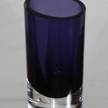 Nuutajärvi KF 295 maljakko, signeerattu, suunnittelija Kaj Franck, signeerattu