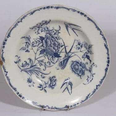 Arabia Svala lautanen, syvä, suunnittelija , syvä, Kukka-aihe