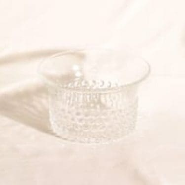 Nuutajärvi Näppyläkulho kulho, kirkas, suunnittelija Saara Hopea,