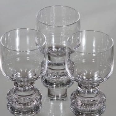 Iittala Joiku valkoviinilasit, 22 cl, 3 kpl, suunnittelija Tapio Wirkkala, 22 cl