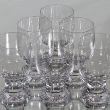 Iittala Joiku punaviinilasit, 33 cl, 6 kpl, suunnittelija Tapio Wirkkala, 33 cl