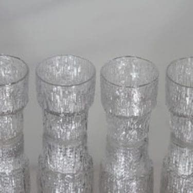 Iittala Paadar snapsilasit, 7 cl, 4 kpl, suunnittelija Tapio Wirkkala, 7 cl