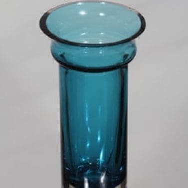 Riihimäen lasi Rondo maljakko, signeerattu, suunnittelija Nanny Still, signeerattu