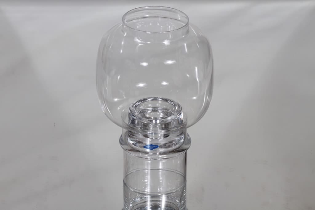 Nuutajärvi Tuikku kynttilälyhty, kirkas, suunnittelija Heikki Orvola, pieni