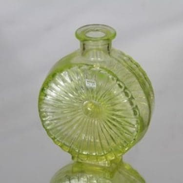 Riihimäen lasi Aurinkopullo koristepullo, Koko ¼, suunnittelija Helena Tynell, Koko ¼, pieni