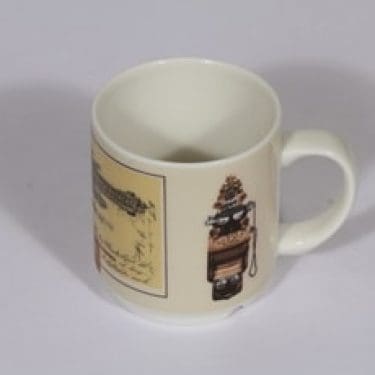 Arabia tilattu koriste muki, suunnittelija , serikuva, numeroitu