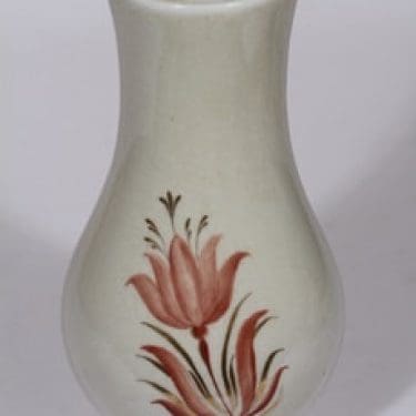 Arabia maljakko, käsinmaalattu, suunnittelija , käsinmaalattu, suuri, signeerattu, art deco