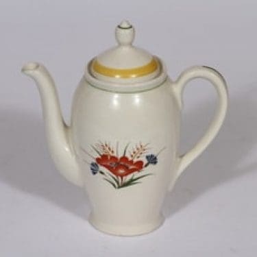 Arabia Kesä kaadin, käsinmaalattu, suunnittelija , käsinmaalattu, pieni, kukka-aihe