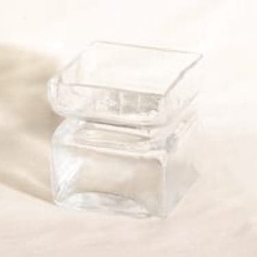 Riihimäen lasi Pala lasimaljakko, kirkas, suunnittelija Helena Tynell,