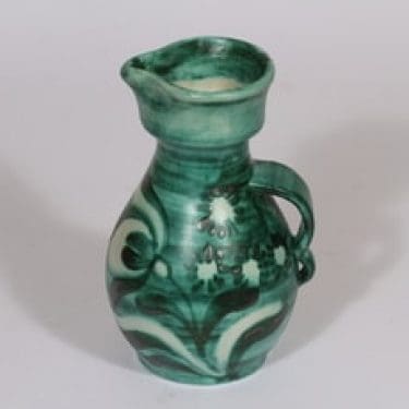 Kupittaan savi 302 kaadin, käsinmaalattu, suunnittelija , käsinmaalattu, kobolttiväri, signeerattu