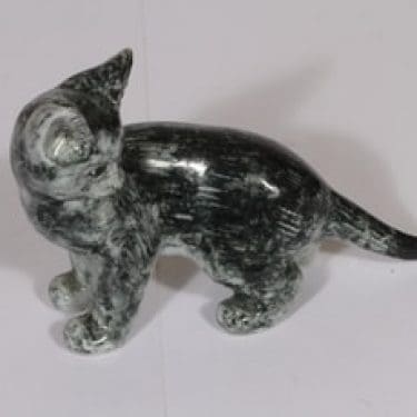 Arabia eläinfiguuri, käsinmaalattu, suunnittelija Lea von Mickwitz, käsinmaalattu, signeerattu