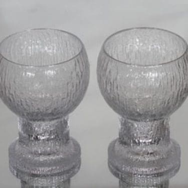 Iittala Kekkerit olutlasit, 50 cl, 2 kpl, suunnittelija Timo Sarpaneva, 50 cl